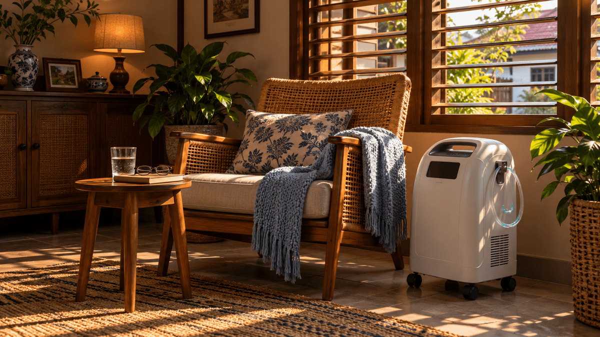 Oxygen Concentrator or Oxygen Cylinder at Home: How They Differ