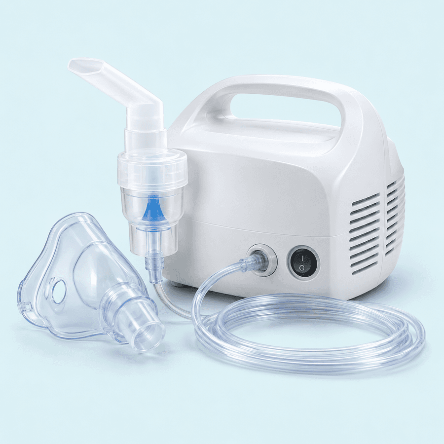 Using a Compressor Nebuliser at Home With Young Children
